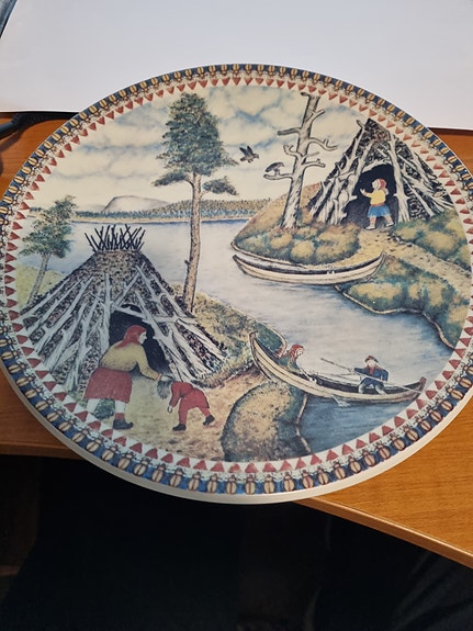 Arabian Lappi seinälautanen