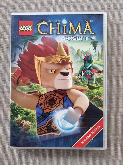 DVD Lego Chima 1-4