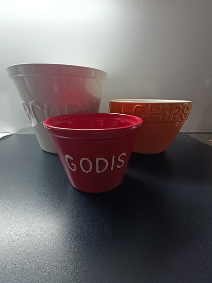 Bruka kulhot Popcorn/Chips/Godis (vain nouto Herttoniemi)