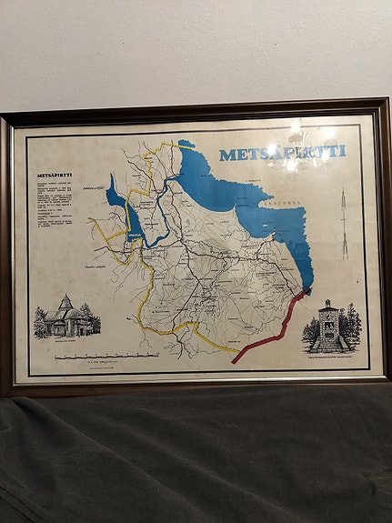 Karttataulu Metsäpirtti