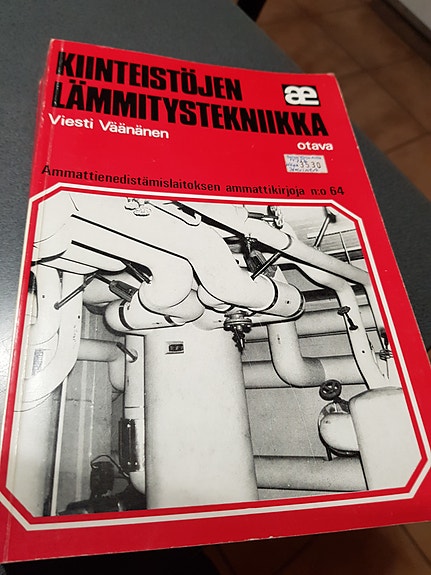 Kiinteistöjen lämmitystekniikka. Viesti  Väänänen