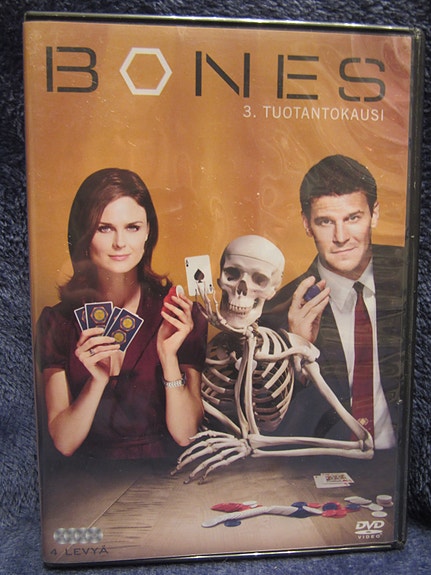 Bones kausi 3 dvd