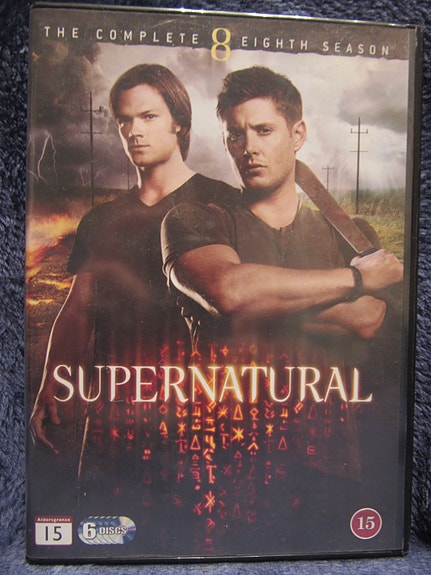 Supernatural kausi 8 dvd