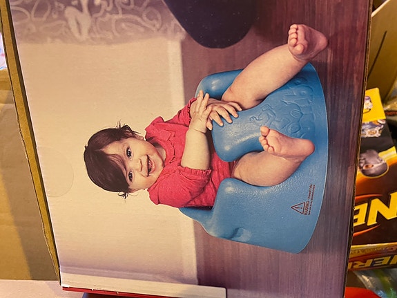 Bumbo istuin ja pöytä