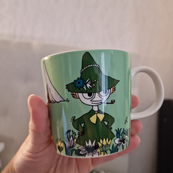 Muumi nuuskamuikkunen