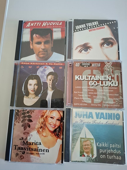 5 CD levyä suomalaista musiikkia