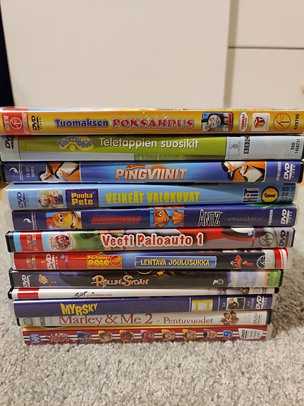 Dvd elokuvat,lapset