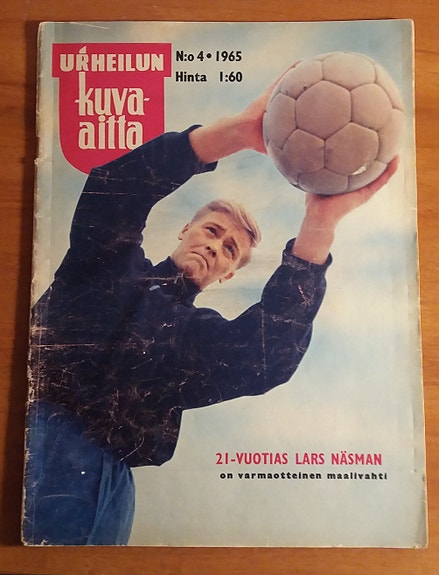 Päätoimittaja Pentti Vuorio URHEILUN KUVA-AITTA 4/1965