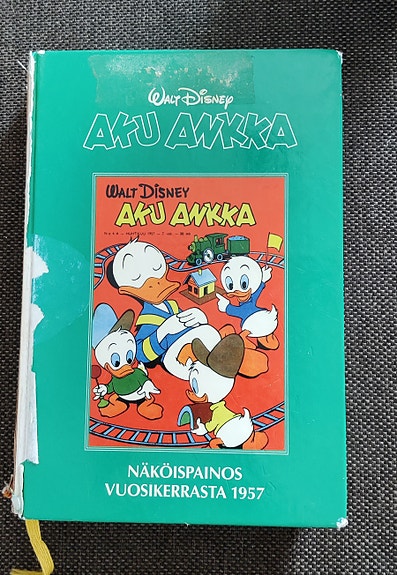 Aku Ankka näköispainos v. 1957