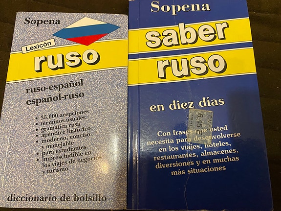 2 venäjä espanja sanakirjaa