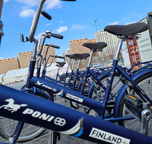 Olympic Team Finlandin -polkupyörä (Tunturi Poni)! 🚲