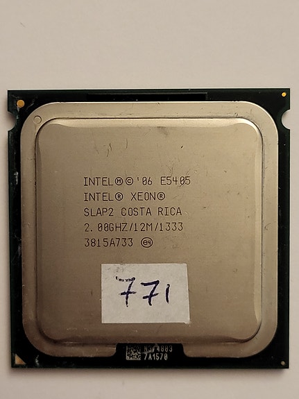 Intel Xeon E5405 prosessori