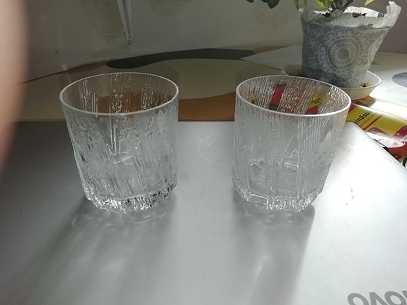 KUURA juomalasi , Tapio Wirkkala , Iittala , 2 kpl