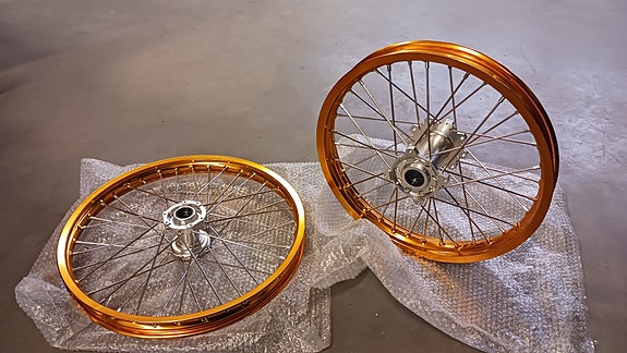 Vanteet 21" ja 19" TM racing