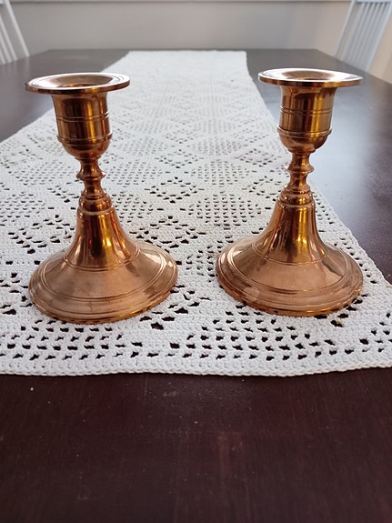 KYNTTILÄNJALAT messinki/malm