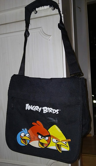 Angry birds laukku