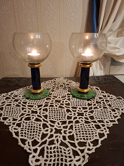 Kynttilänjalat 2 kpl