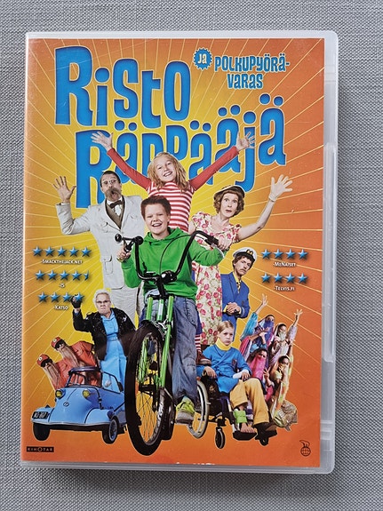 DVD Risto Räppääjä ja polkupyörävaras