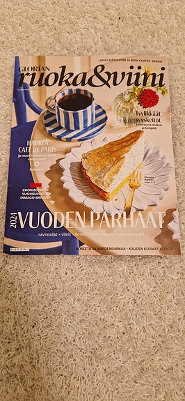 Glorian ruoka & viini lehti