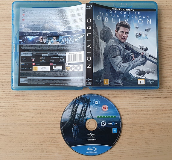 Oblivion (2013) Bluray - Tom Cruise, Morgan Freeman, Olga Kurylenko