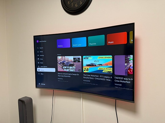 Samsung curved tv 50