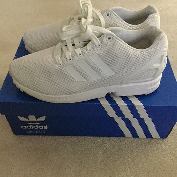 Adidas vaaleat Flux vapaa-ajan kengät, koko 39 1/3