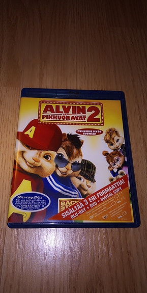 Alvin ja Pikkuoravat 2 (Suomijulkaisu) BLU-RAY + DVD