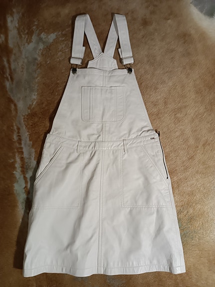 Tommy Hilfiger aitoa nahkaa S lappuhaalari hame