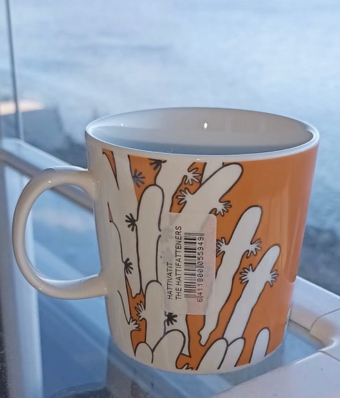 TARRALLINEN muumimuki HATTIVATIT