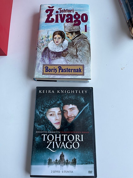 Tohtori Zivago Kiellettyä Rakkautta. Boris Pasternak. Voidaan tuoda.