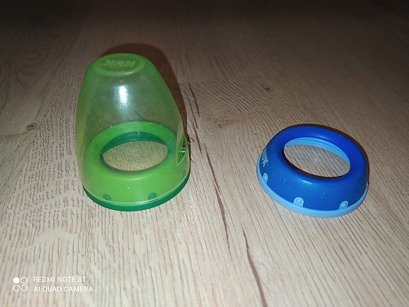 Nuk tuttipullon korkki 0,50e kpl