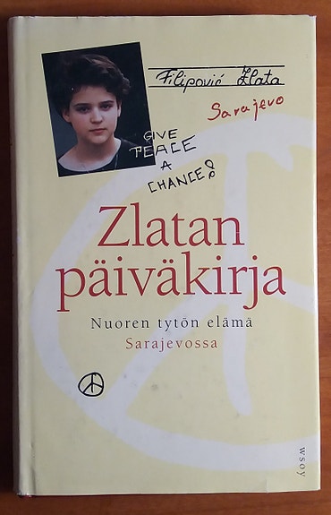 Filipovic Zlata ZLATAN PÄIVÄKIRJA Wsoy 1994