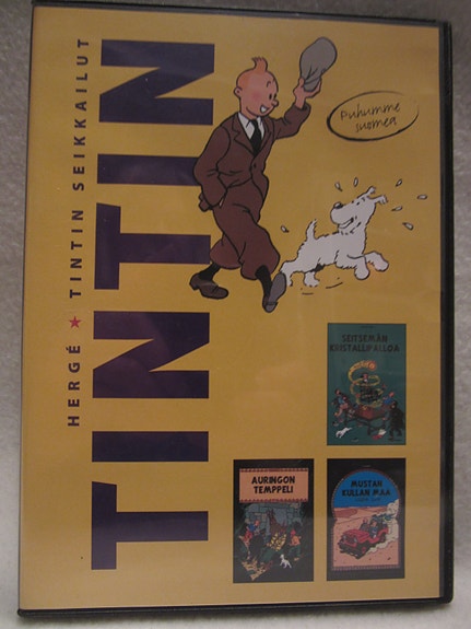 Tintin seikkailut 4 tripla dvd