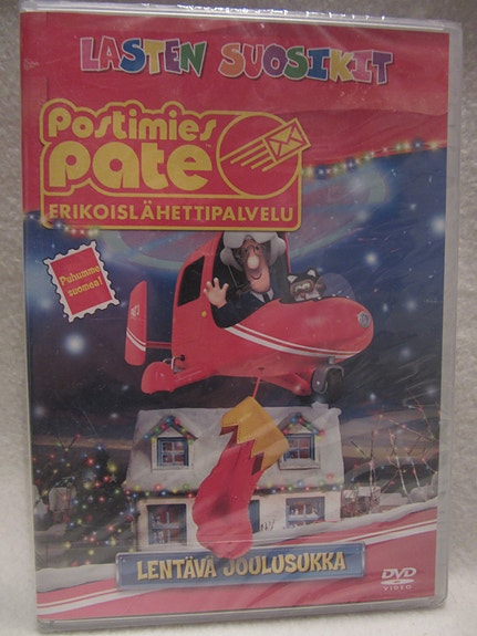 Postimies Pate Lentävä Joulusukka dvd uusi