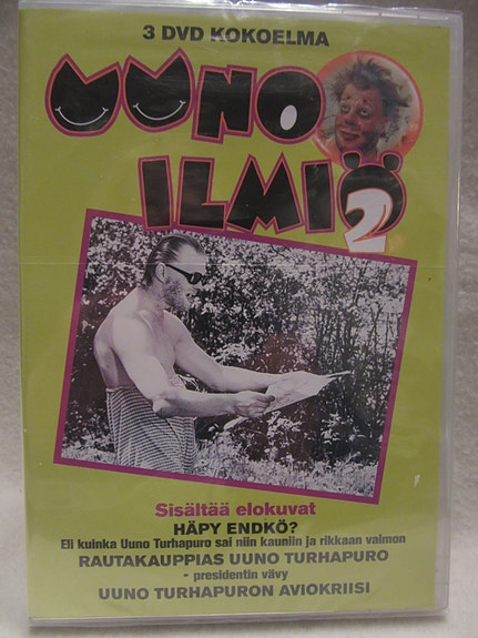 Uuno Ilmiö 2 dvd uusi