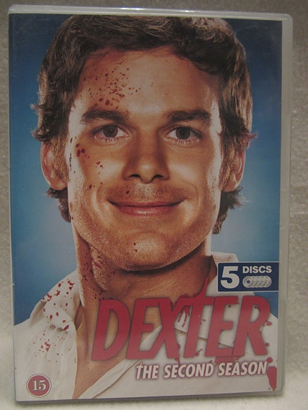 Dexter kausi 2 dvd