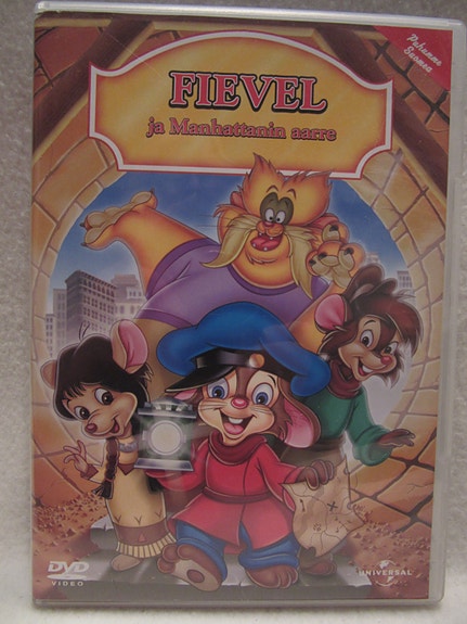 Fievel ja Manhattanin aarre dvd
