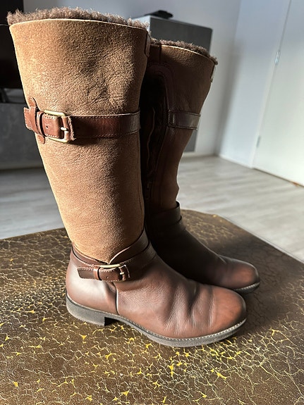 Ecco talvi nahkkasaappaat 37