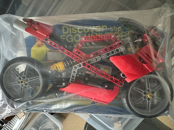 Lego technic 8420 street bike