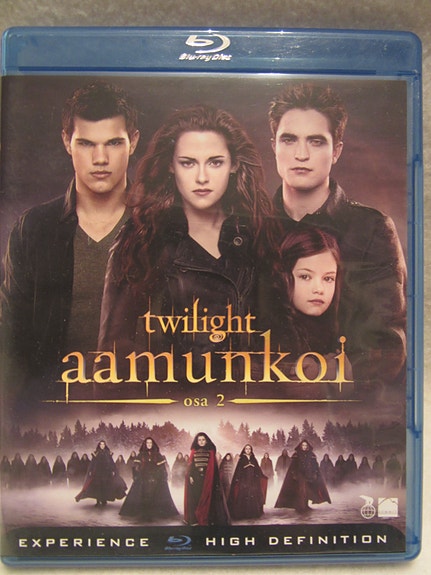 Twilight Aamunkoi osa 2 blu-ray