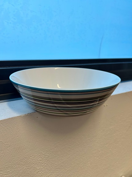 Iittala Origo beige iso tarjoilukulho