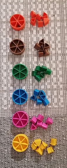 Trivial Pursuit pelin varaosia