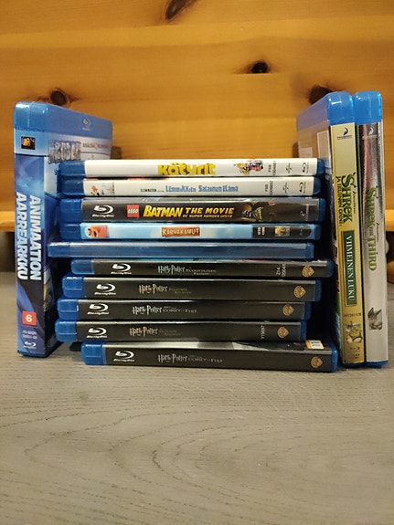 Blu-Ray elokuvia (lapset/nuoret)