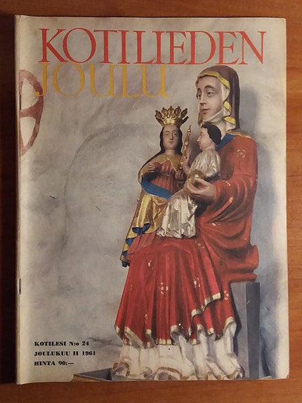Päätoimittaja Alli Wiherheimo KOTILIEDEN JOULU joulukuu II 24/1961