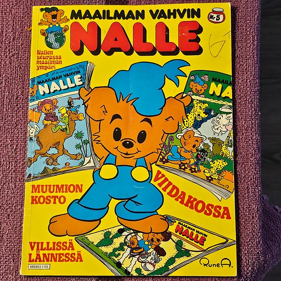 Maailman Vahvin Nalle nr 5/1981