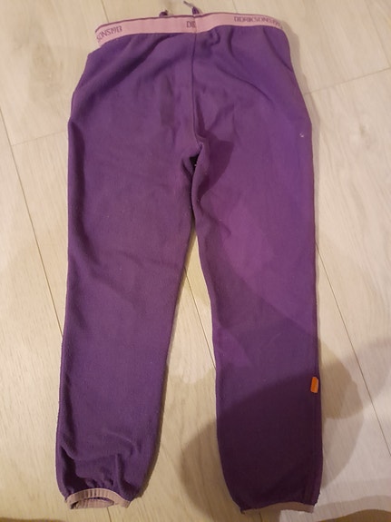 Didrikson fleece housut koko120 cm