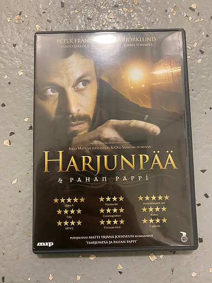 Harjunpää ja pahan pappi dvd
