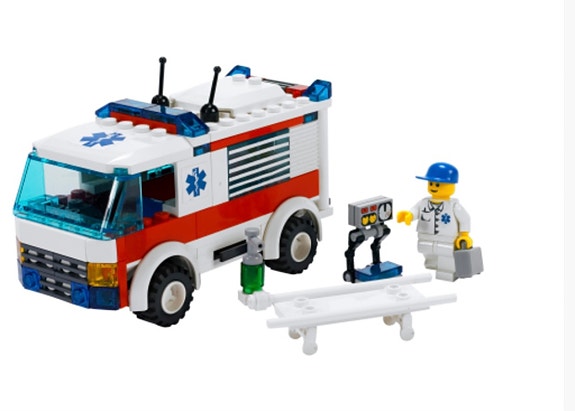 LEGO City7890, Ambulanssi