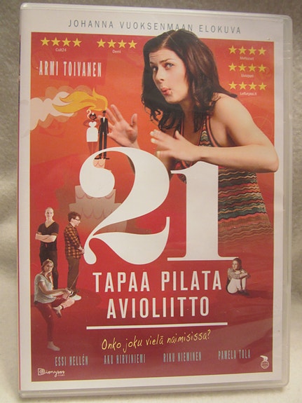 21 tapaa pilata avioliitto dvd