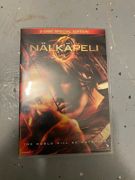 Nälkäpeli dvd